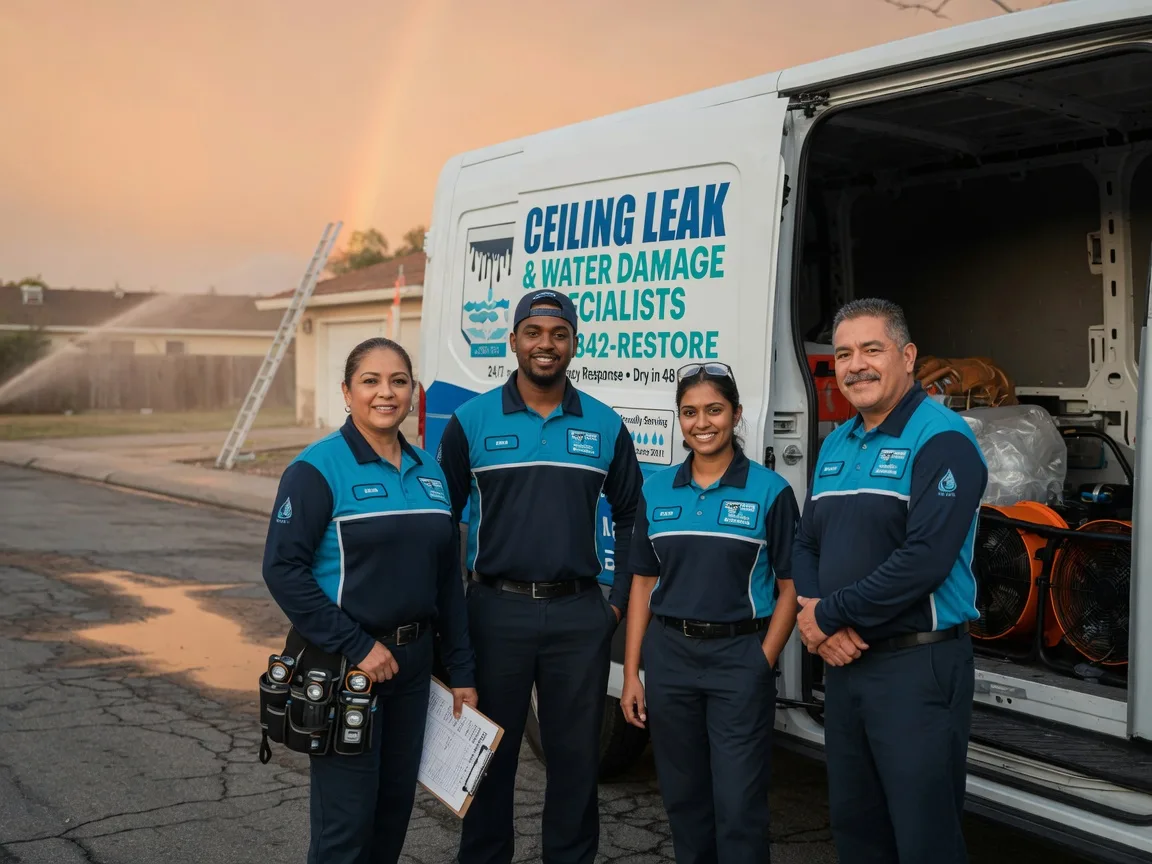 Ceiling Leak Cleanup company in Courtland, CA
